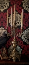 Bronze colour candelabra